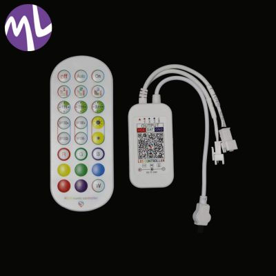 درایور ۲۴ کلید ال ای دی Rgb برنامه پذیر دو خروجی