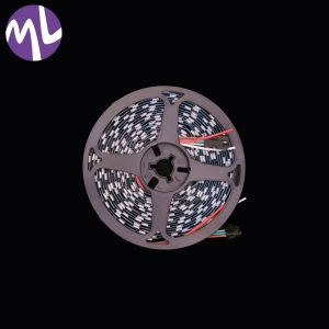 345 ریسه ال ای دی نواری ws2812 برنامه پذیر و فول کالر تراکم 60 حلقه 5 متری - Image 3