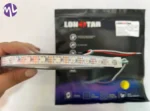 ریسه LED نواری 5ولت آیسی RGB 2812 تراکم60 پی سی بی دوبل  IP67 (روکش دار) حلقه 5 متری