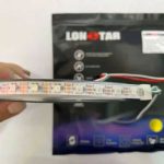 ریسه LED نواری 5ولت آیسی RGB 2812 تراکم60 پی سی بی دوبل IP67 (روکش دار) حلقه 5 متری
