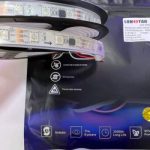 ریسه LED نواری 12ولت مولتی کالر آیسی RGB 2811 تراکم60 IP67 (روکش دار) برند لان استار حلقه 5 متری - Image 3