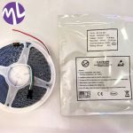 ریسه رانینگ تک رنگ 24ولت برنامه پذیر 2811 سفید پشت چسبدار حلقه ۱۰ متری