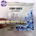 ریسه نوارى ٢٢٠ ولت تراكم ٢٤٠ رنگ سفید تك لاين پشت چسبدار حلقه ١٠ مترى جنس درجه يك - Image 2